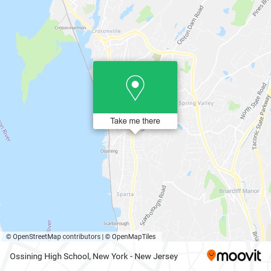 Mapa de Ossining High School