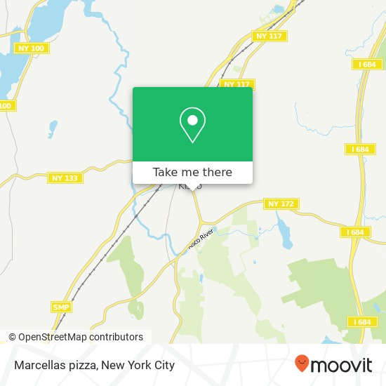 Mapa de Marcellas pizza