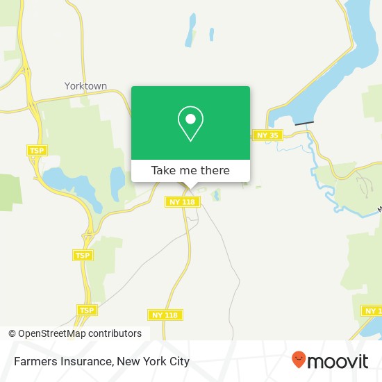 Mapa de Farmers Insurance