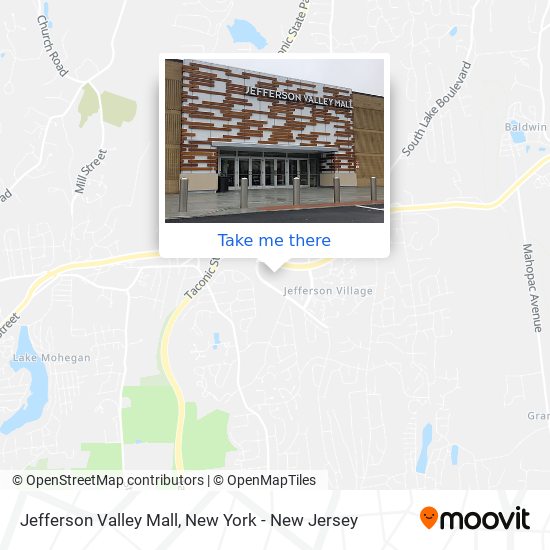 Mapa de Jefferson Valley Mall