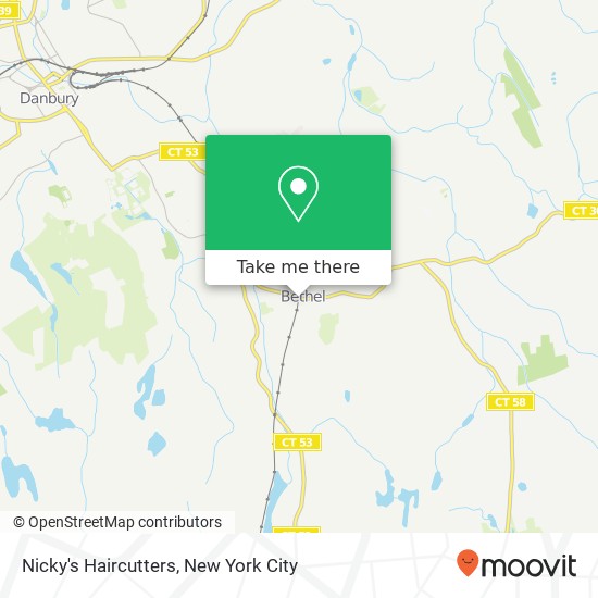 Nicky's Haircutters map