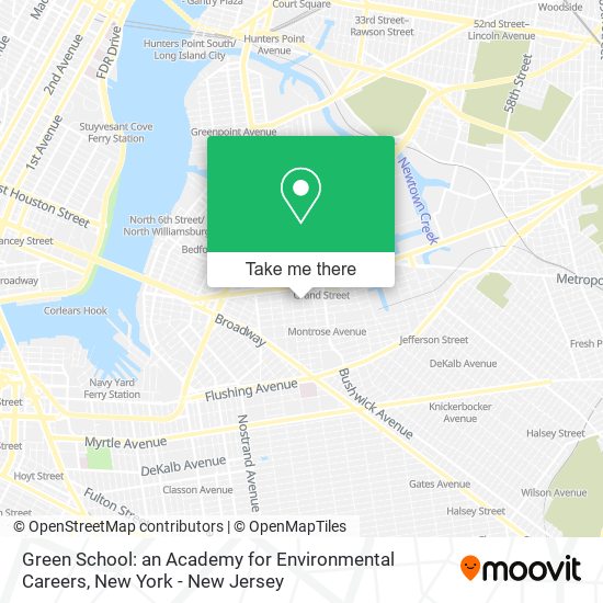 Mapa de Green School: an Academy for Environmental Careers