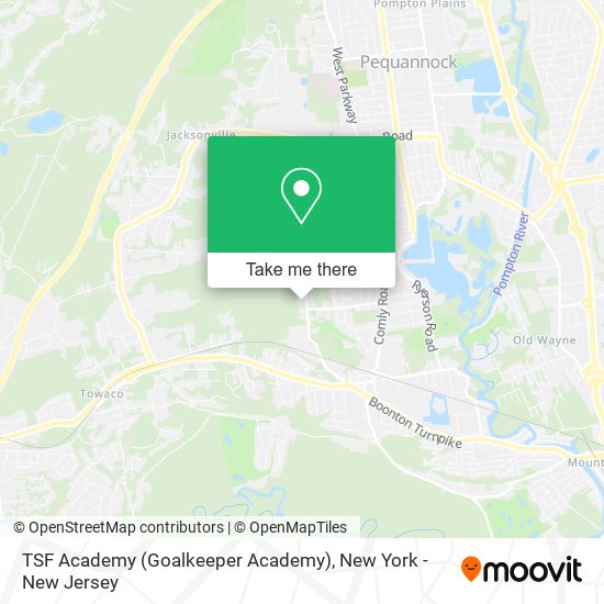 Mapa de TSF Academy (Goalkeeper Academy)