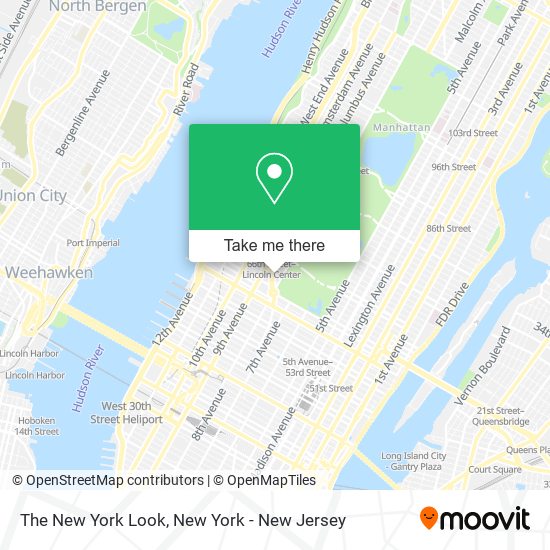 The New York Look map