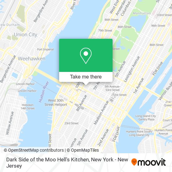 Mapa de Dark Side of the Moo Hell's Kitchen