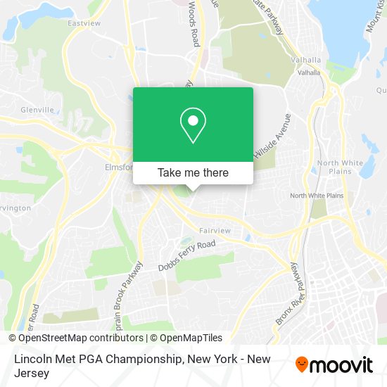 Lincoln Met PGA Championship map