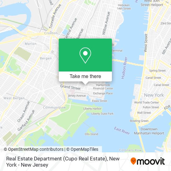Real Estate Department (Cupo Real Estate) map