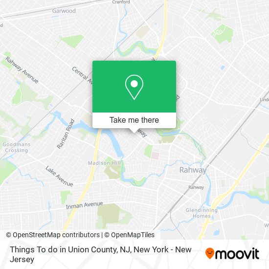 Things To do in Union County, NJ map