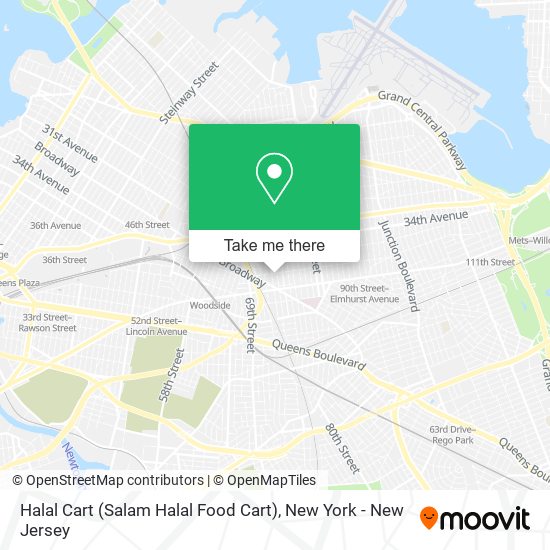 Halal Cart (Salam Halal Food Cart) map