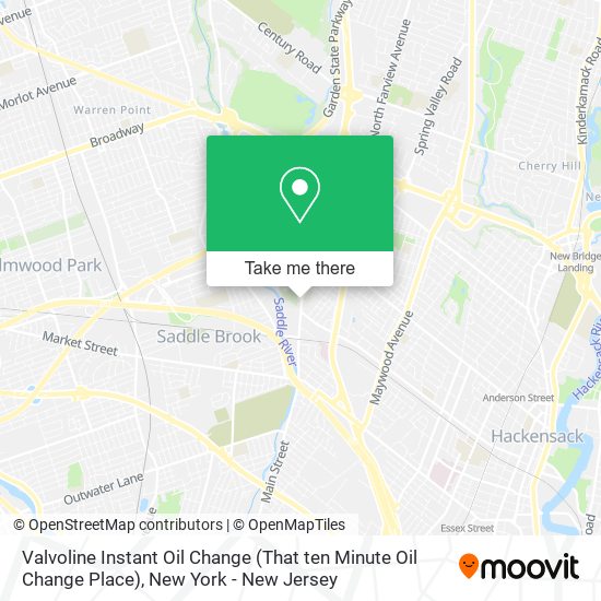 Valvoline Instant Oil Change (That ten Minute Oil Change Place) map