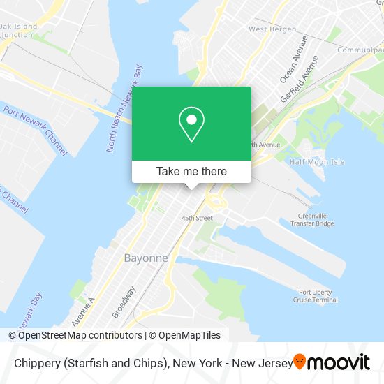 Chippery (Starfish and Chips) map