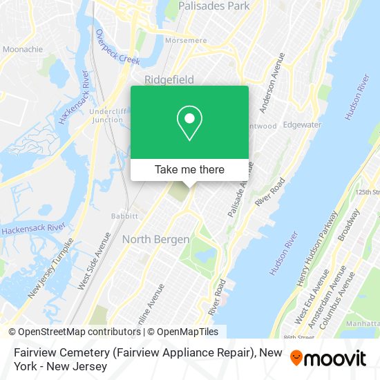 Fairview Cemetery (Fairview Appliance Repair) map