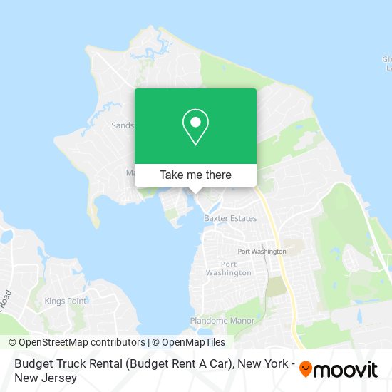 Budget Truck Rental (Budget Rent A Car) map