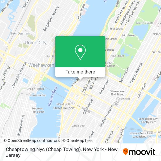 Cheaptowing.Nyc (Cheap Towing) map