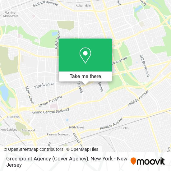 Mapa de Greenpoint Agency (Cover Agency)