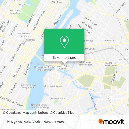 Lic Nycha map