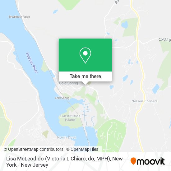 Lisa McLeod do (Victoria L Chiaro, do, MPH) map
