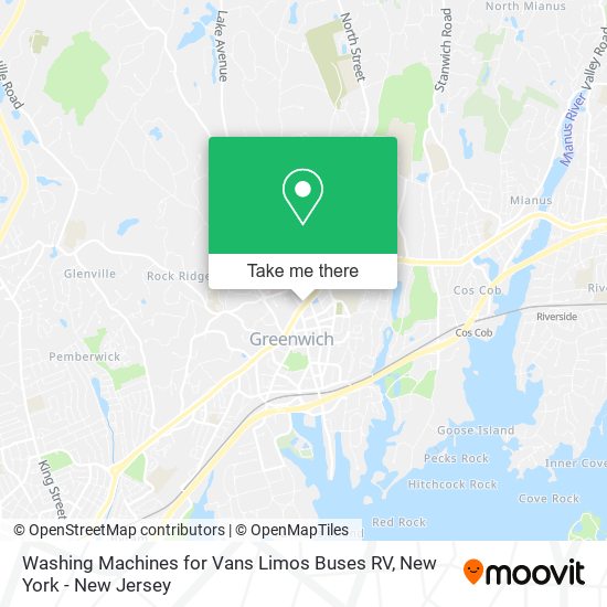 Washing Machines for Vans Limos Buses RV map