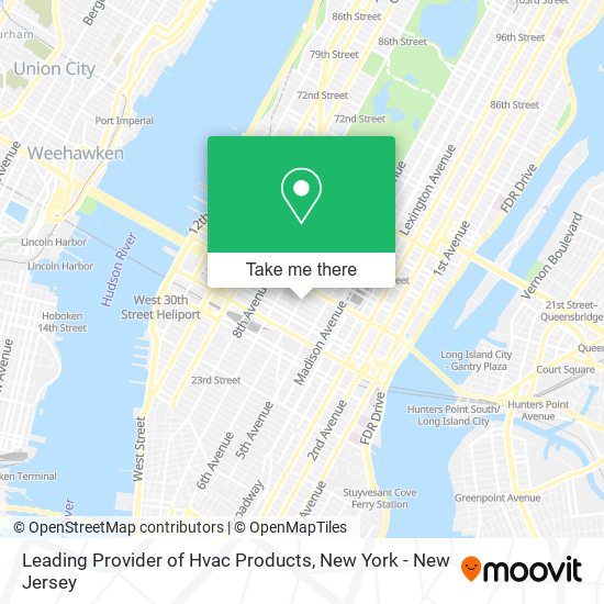 Leading Provider of Hvac Products map