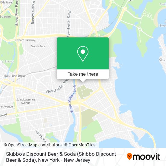 Mapa de Skibbo's Discount Beer & Soda