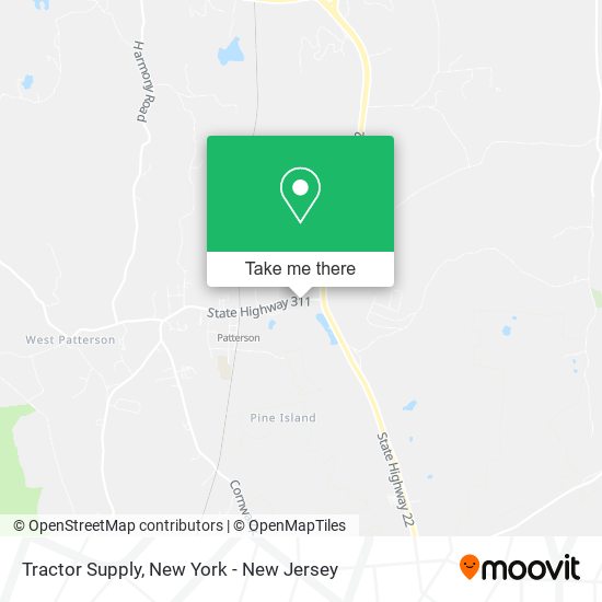 Tractor Supply map