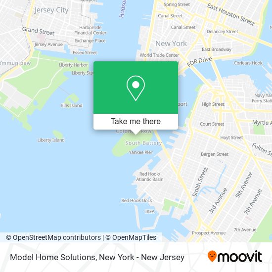 Model Home Solutions map