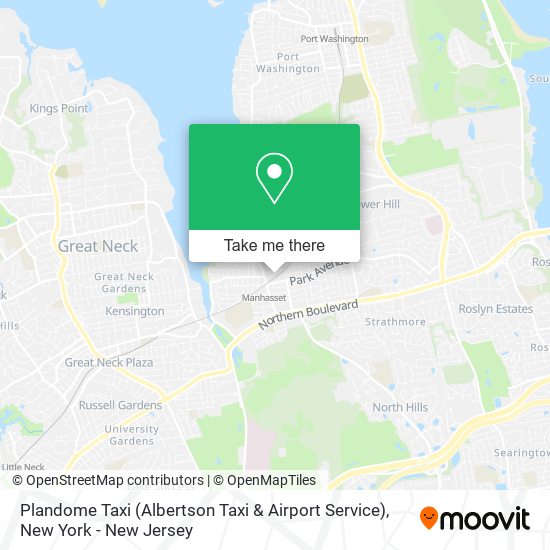 Mapa de Plandome Taxi (Albertson Taxi & Airport Service)