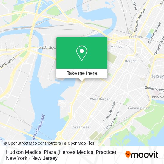 Mapa de Hudson Medical Plaza (Heroes Medical Practice)