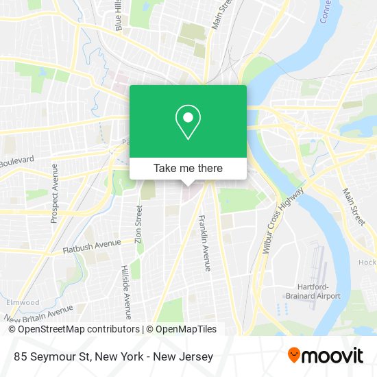 Mapa de 85 Seymour St