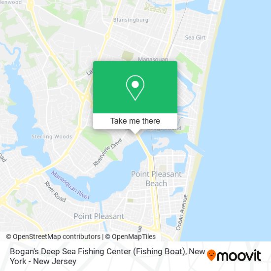 Bogan's Deep Sea Fishing Center (Fishing Boat) map
