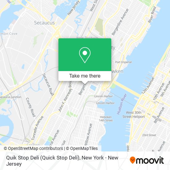 Mapa de Quik Stop Deli (Quick Stop Deli)