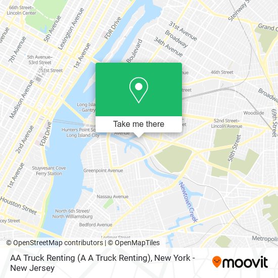 Mapa de AA Truck Renting (A A Truck Renting)