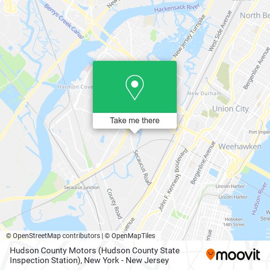 Hudson County Motors (Hudson County State Inspection Station) map