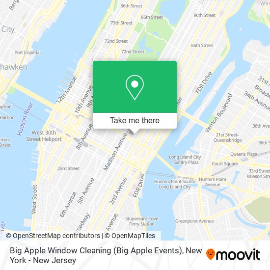 Mapa de Big Apple Window Cleaning (Big Apple Events)