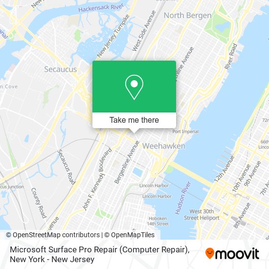 Mapa de Microsoft Surface Pro Repair (Computer Repair)