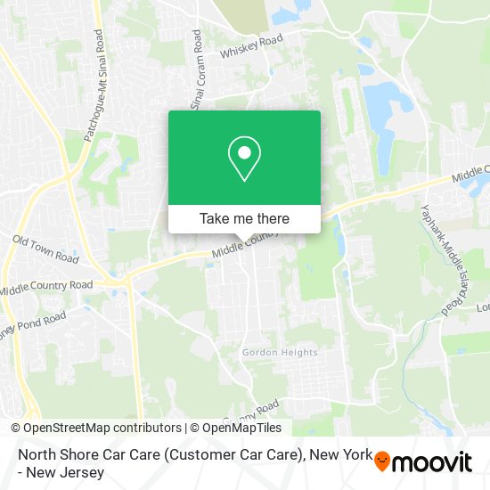 North Shore Car Care (Customer Car Care) map