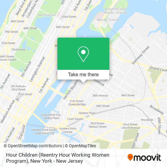 Mapa de Hour Children (Reentry Hour Working Women Program)