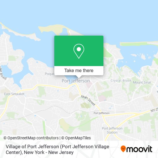 Village of Port Jefferson map