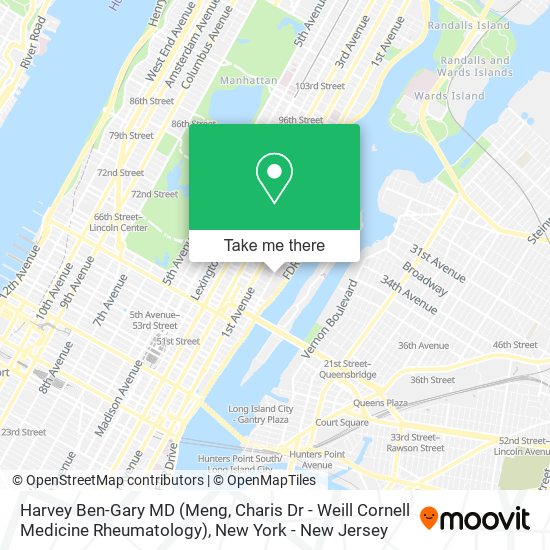 Mapa de Harvey Ben-Gary MD (Meng, Charis Dr - Weill Cornell Medicine Rheumatology)