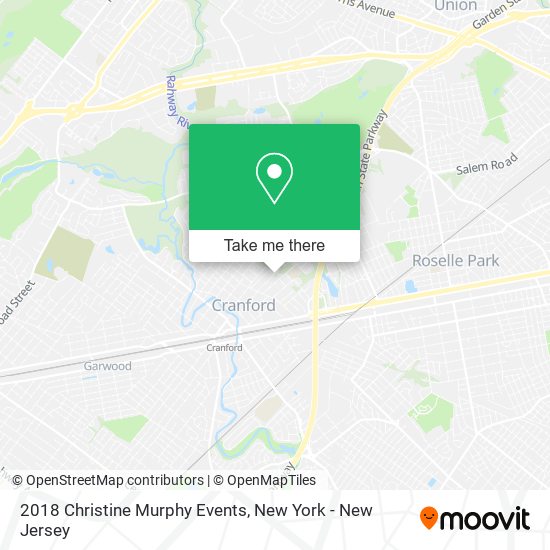 Mapa de 2018 Christine Murphy Events