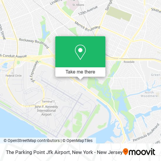 The Parking Point Jfk Airport map