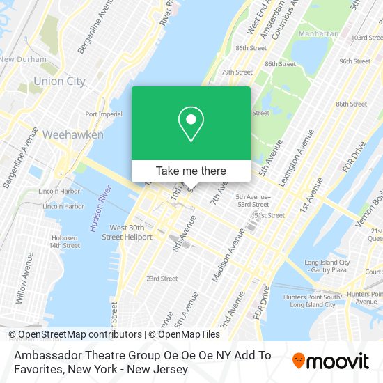 Ambassador Theatre Group Oe Oe Oe NY Add To Favorites map