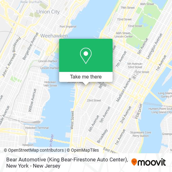 Bear Automotive (King Bear-Firestone Auto Center) map