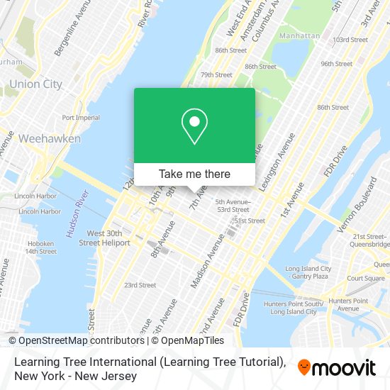 Learning Tree International (Learning Tree Tutorial) map