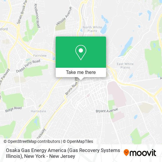 Osaka Gas Energy America (Gas Recovery Systems Illinois) map