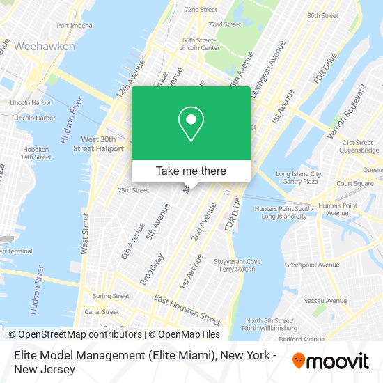 Elite Model Management (Elite Miami) map