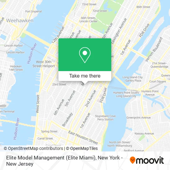 Elite Model Management (Elite Miami) map