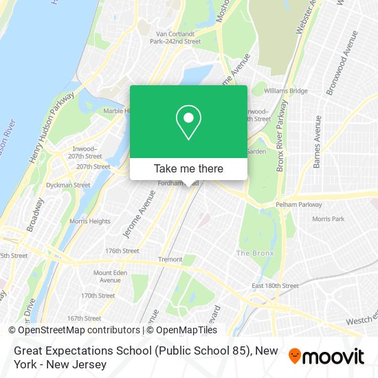 Great Expectations School (Public School 85) map