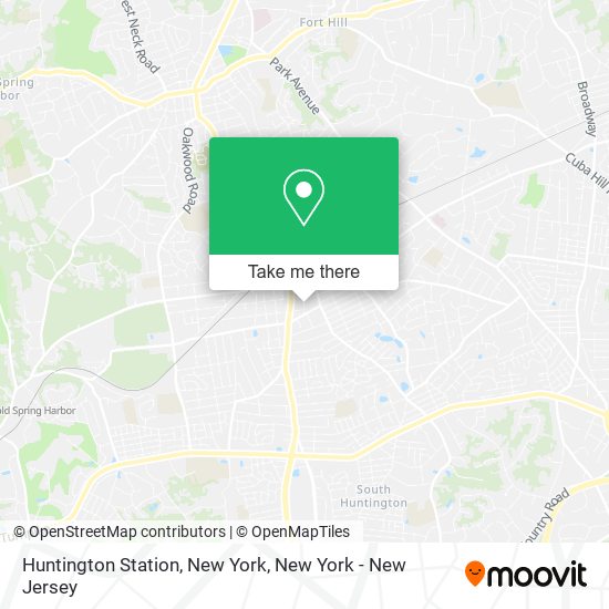 Mapa de Huntington Station, New York