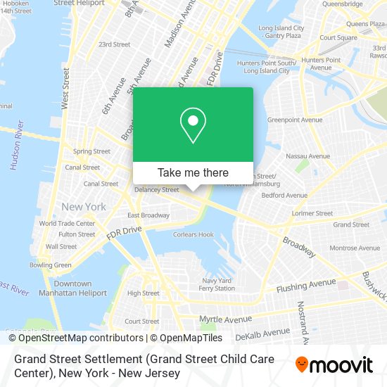 Grand Street Settlement (Grand Street Child Care Center) map